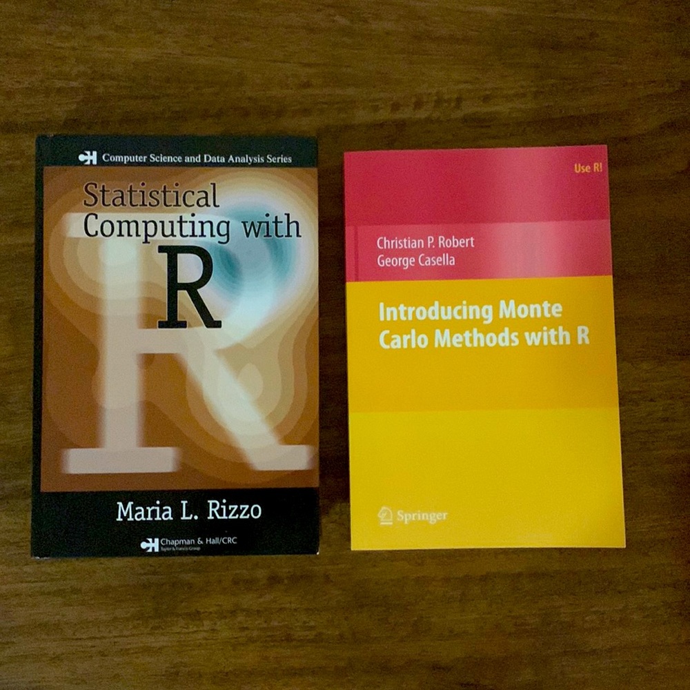 2 Statistics textbooks
